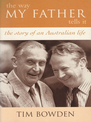 cover image of The Way My Father Tells It